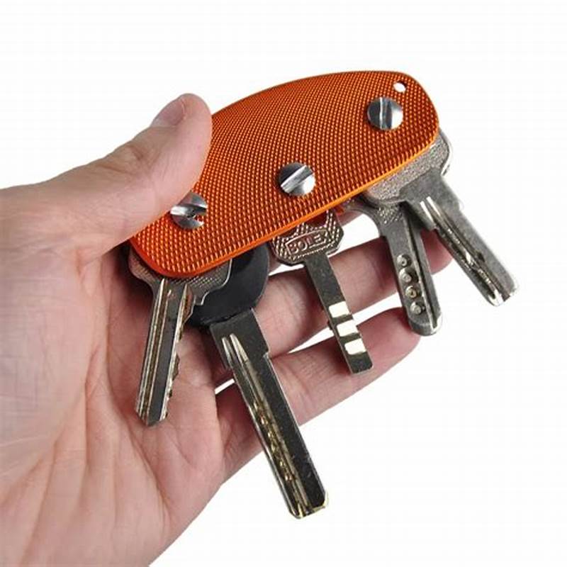 Aluminium Alloy Folding Key Organizer
