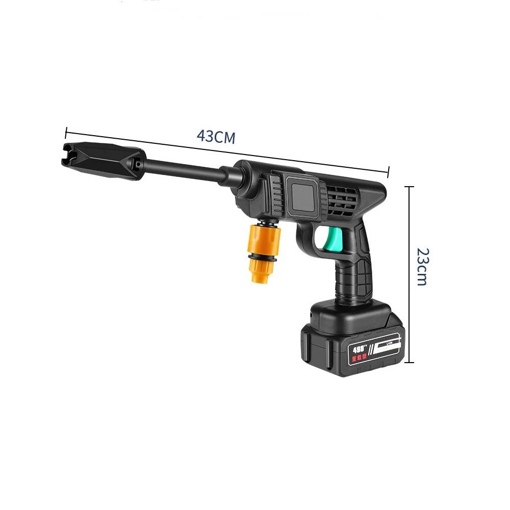Portable cordless car washer