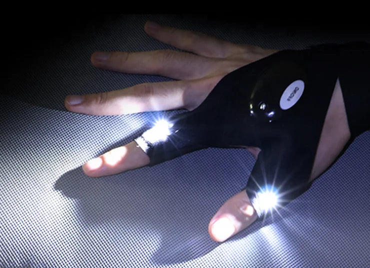 LED light gloves