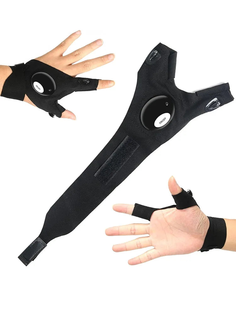 LED light gloves