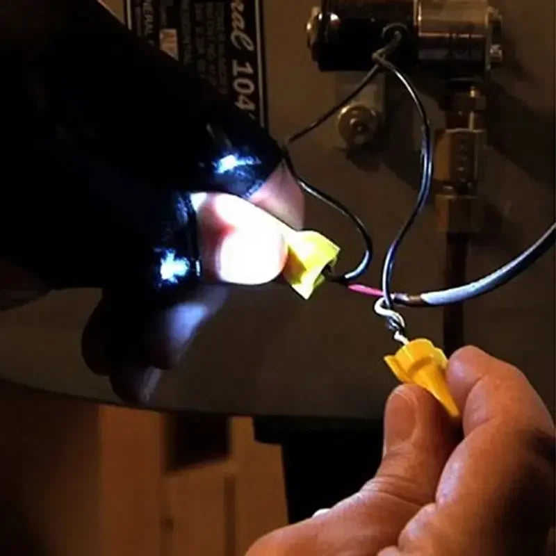 LED light gloves
