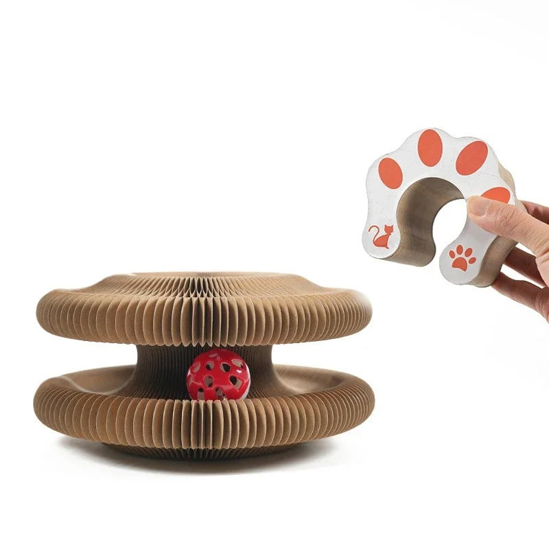 Cat scratch toy