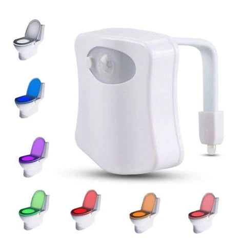 Led sensor toilet light