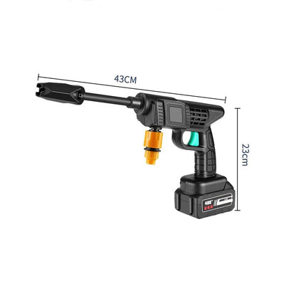 Portable cordless car washer